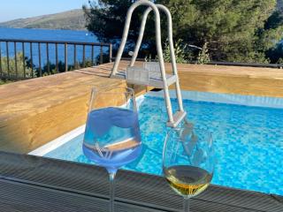 Seaside apartments with a swimming pool Poljica, Trogir - 18634 - 1