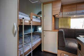 Kleines Mobilheim mit toller Ausstattung und Vorzelt im Heide Resort Brüggen - 5