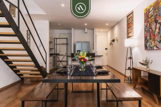 Two Story 2 BR Condo with Patio in Roma Norte - 4