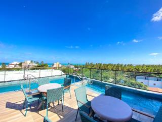 Flat bijupira exclusive brisa do mar em Porto de galinhas a 100 metros das piscinas naturais - 9