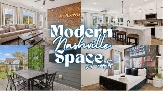 NEW Nash Modern Luxurious Space w Rooftop Views - 1