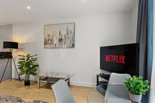 Central Leicester Luxury, 2 Bed 2 Bath, Sleeps 6 - Leicester - 4