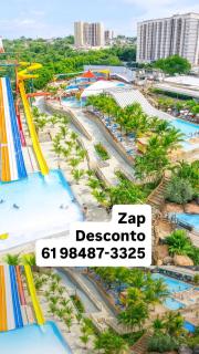 Apt Dentro do diRoma park Aquático 30 metros - Caldas Novas - 0