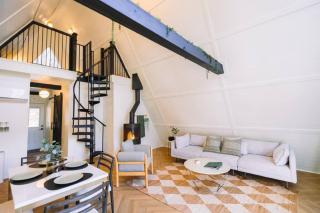 Secluded A-Frame Hocking Hills Hot Tub Fire Pit - 9