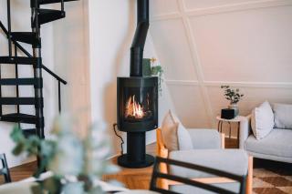 Secluded A-Frame Hocking Hills Hot Tub Fire Pit - 4