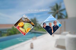 Villa Olympia 2br Sea View Pool Breakfast - 9