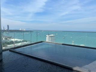 芭提雅 市中心 酒店公寓预订 无边泳池 海滩 日光浴 健身房 - 8