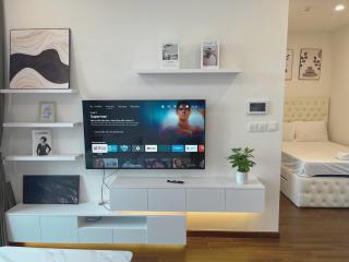 Hommit Stay - Căn hộ 1 phòng ngủ View hồ, 2 giường, 1 vệ sinh, Tòa Masteri B0706 - Vinhomes Smartcity - 8