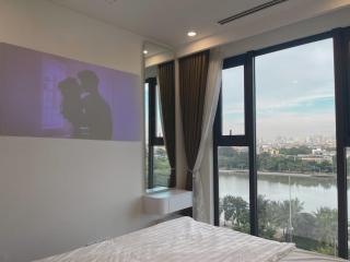 Hommit Stay - Căn hộ 1 phòng ngủ View hồ, 2 giường, 1 vệ sinh, Tòa Masteri B0706 - Vinhomes Smartcity - 5