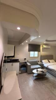 Modern & Close to Airport Apartment مسكن عصري بالقرب من المطار غرفة و صالة - 8