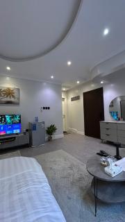 Modern & Close to Airport Apartment مسكن عصري بالقرب من المطار غرفة و صالة - 5