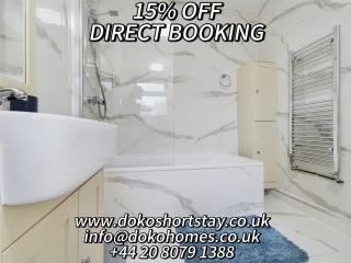 Pottery House - Stoke on Trent -Free parking - Central Location - Sleep 8 - 1