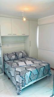 Apartamento mega aconchegante e completo com estacionamento privativo, portaria 24hs - 1