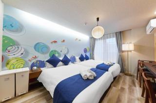 the hotel OSAKA bay - USJ 梅田 インテックス大阪へ便利 - 海遊館徒歩圏 - 駅近4分 - 日本を楽しむインテリア - 新築 - 6
