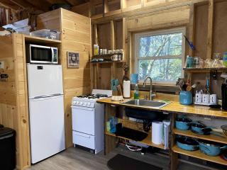 Romantic Cabin Rental Overlooking Otter Creek in the Adirondacks of Upstate New York - 8