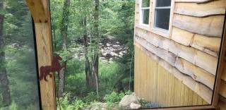 Romantic Cabin Rental Overlooking Otter Creek in the Adirondacks of Upstate New York - 2