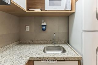 Aptos completos em prédio com piscina e academia a 280m da Praia - CLFs - 1