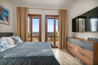 Beautiful Sea and Sunset Views from Apartment CE13, Theseus Village, Aphrodite Hills - 0