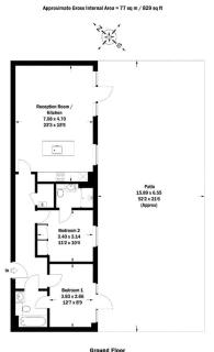 Stylish 2 bed apartment with large terrace - 9