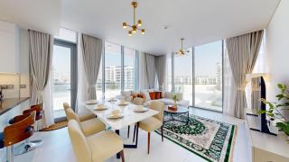 Vacationer Holiday Homes l Serene 3 Bed Haven l Private Beach l District One - 8