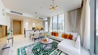 Vacationer Holiday Homes l Serene 3 Bed Haven l Private Beach l District One - 5