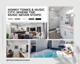 Near Honky Tonks - Rooftop Hot Tub - Skyline Views - 9