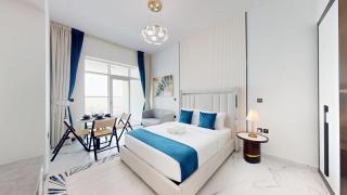 Vacationer Holiday Homes I Premium Studio I Pool & Gym Access I Near Miracle Garden I Opalz Tower 2 - 8