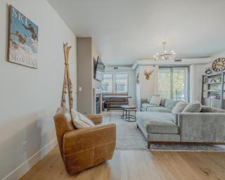 Whitefish Loft Downtown Condo for 6 - 8