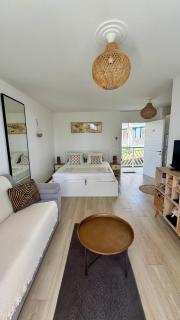 Studio Ti Baldi vue mer équipé d'une cuve - 5