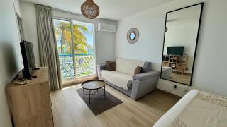 Studio Ti Baldi vue mer équipé d'une cuve - 2