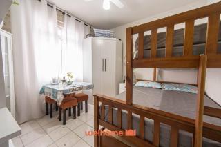 Apartamento em Sao Vicente a 50m da Praia - 1