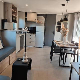 L'Eden Mobil Home 6 Personnes - Plage à 200m - Parc Aquatique - Camping 5 étoiles Les Dunes - 2