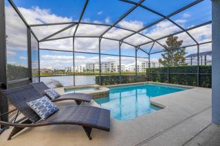 Luxe Lakeview Private Pool SPA 10 Min Disney - 7