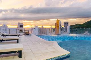 NUEVO!! loft de LUJO en El Rodadero a pasos de la playa - Rodadero - 4