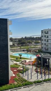 Dpto a pasos de playa, con terraza, vista al mar y faro - 8