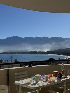 Terrasse vue mer et montagne – Calvi centre et plage - 1