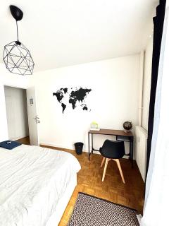 Chambre Monde Tout confort Saint-Marceau - 8