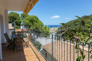 2 bedroom apartment with sea views terrace 2 minutes walking to Sa Tuna in Begur H44 - 4
