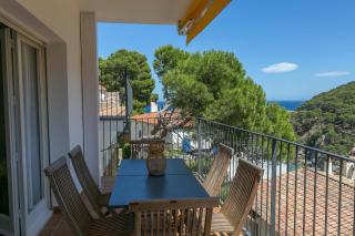 2 bedroom apartment with sea views terrace 2 minutes walking to Sa Tuna in Begur H44 - 5
