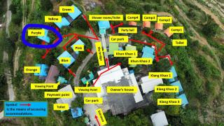 COOL CAMPING-Purple room for 2 persons - 8