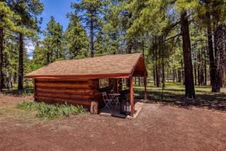 Rogers Cabin Historic Log Cabin in the Woods Near Grand Canyon Flagstaff - 6