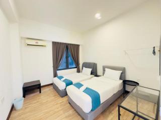 Sea View 3BR Family Suite with Bathtub & Sauna, Jazz Penang - 6