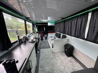 Coach conversion with private hot tub - 2