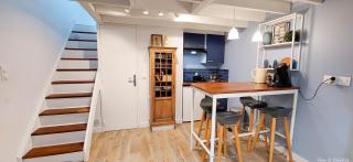 Séjour en Duo à Ouistreham maisonnette de bourg tout confort - calme et situation idéale commerces & plage - Wifi et linge inclus - 7