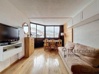 Ski aux pieds - Vue montagne - Studio 4p Isola 2000 - 0