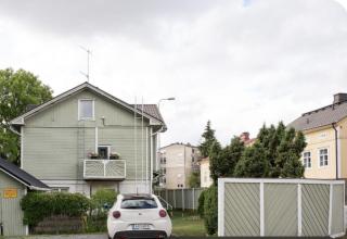 SELF-SERVICE wooden studio with parking near Aura river - 6