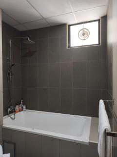 RoomB w attached bathroom w bathtub - 8