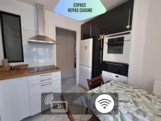 Pro & amis, Paris Gare de Lyon à 6 min - Emplacement imbattable - wiffi rapide - grand espace convivial - cuisine équipée - 8