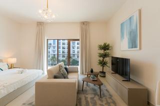 Santorini-Style Studio Apartment in Yas Island - 9