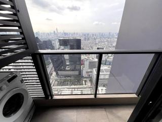 High Skyview Studio with Desk Pool Gym MRT 200m - Ban Na Song - 3